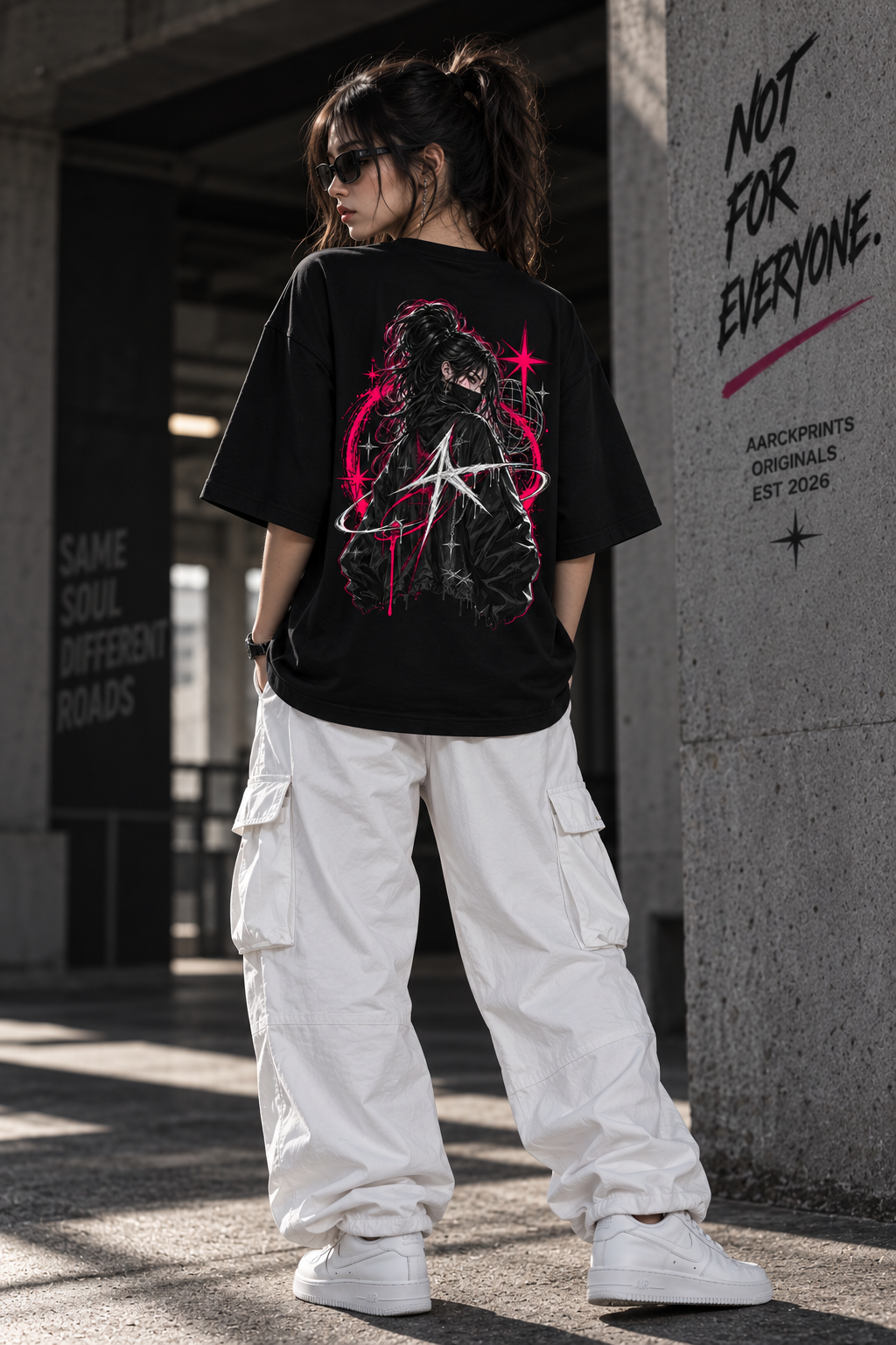NOT FOR EVERYONE — Anime Grunge Oversized T-Shirt
