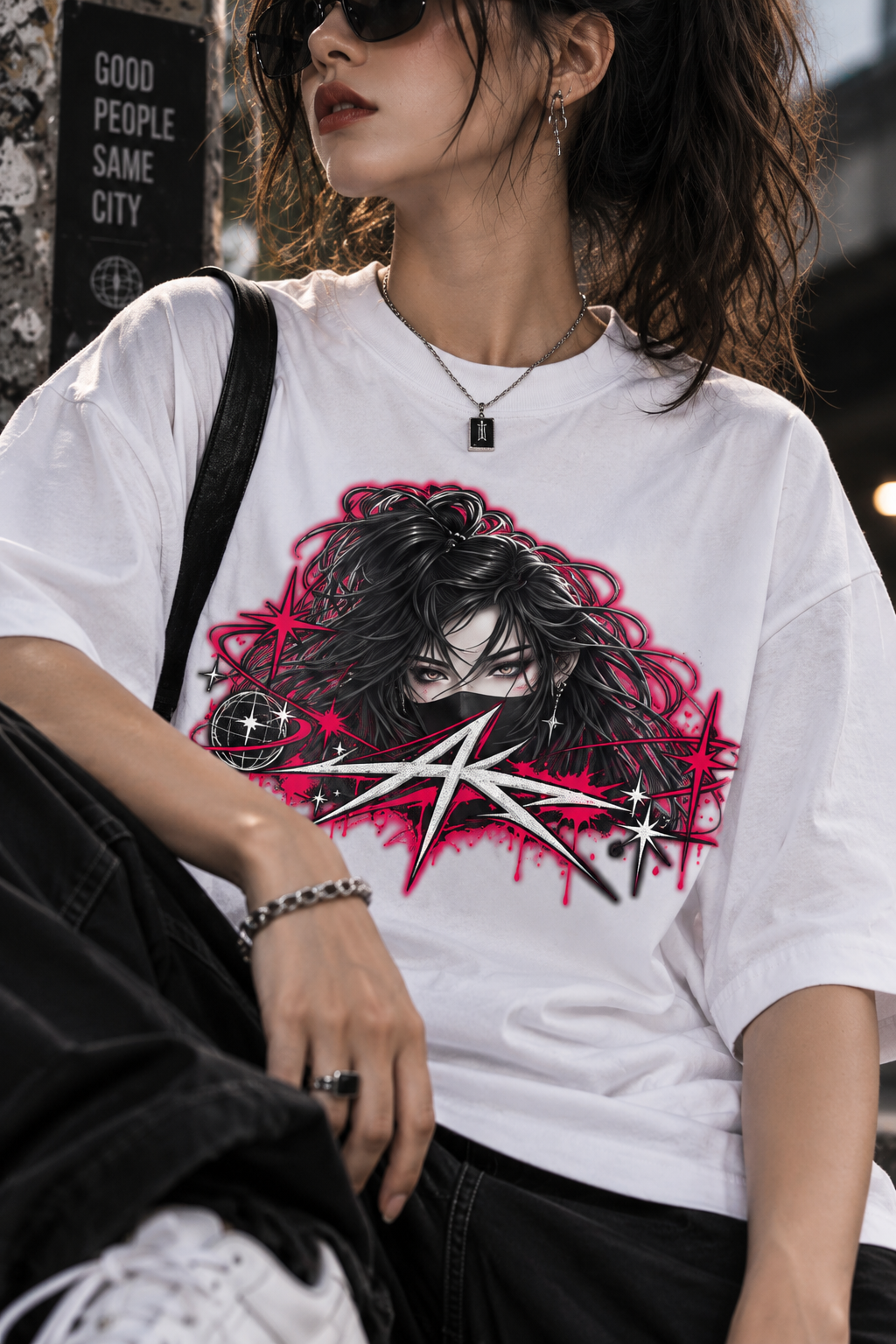 NOT FOR EVERYONE — Anime Grunge Oversized T-Shirt