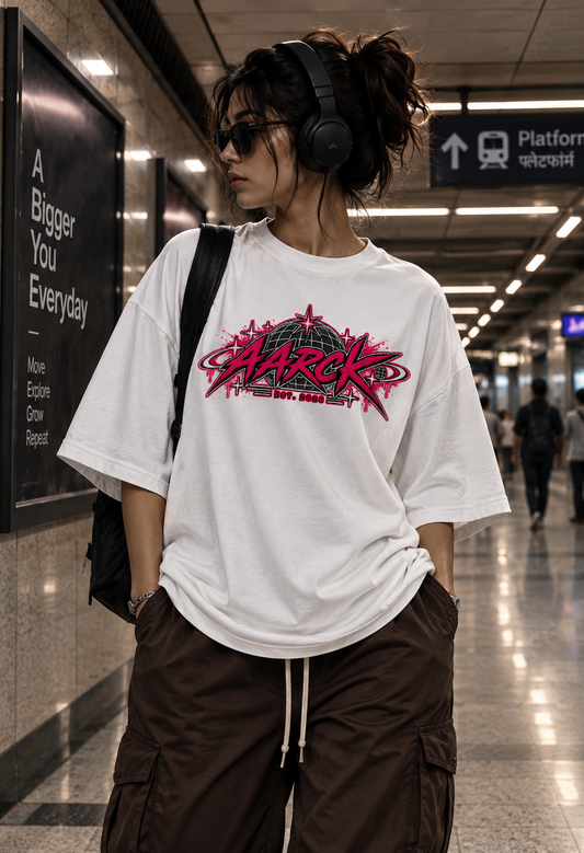Beyond the Limit - Oversized Graphic T-Shirt