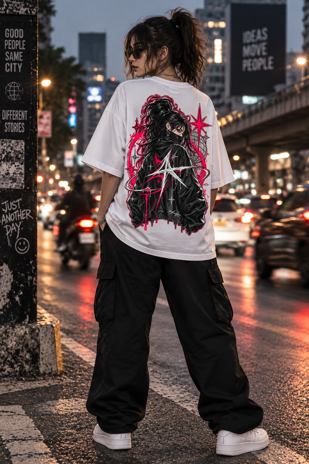 NOT FOR EVERYONE — Anime Grunge Oversized T-Shirt