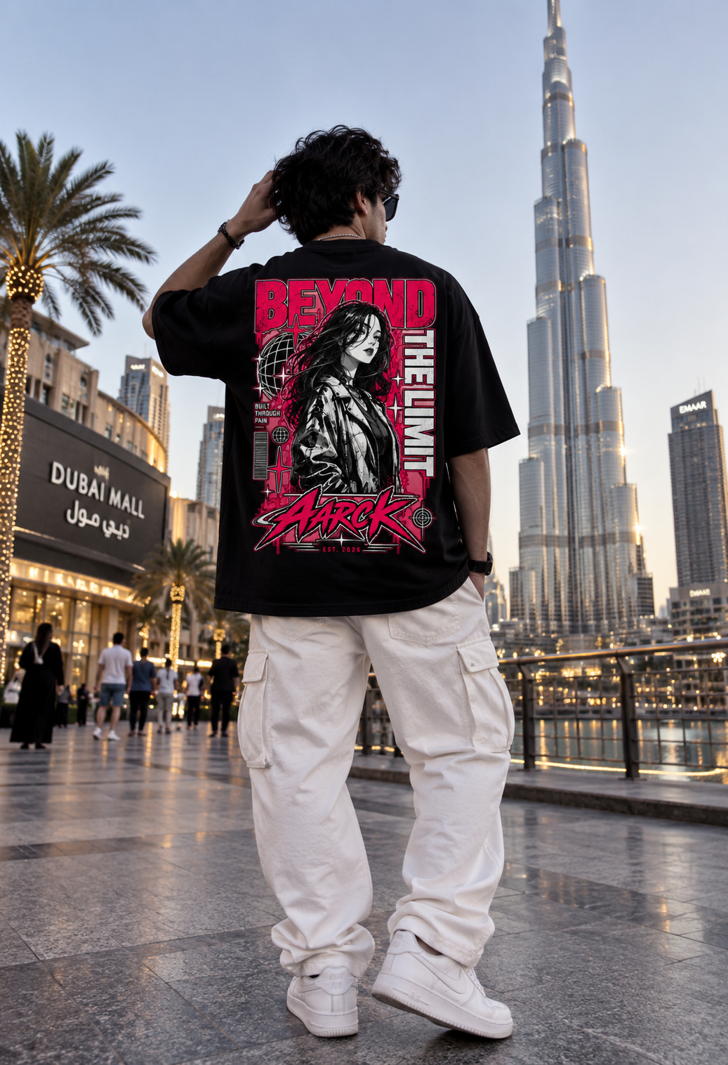 Beyond the Limit - Oversized Graphic T-Shirt