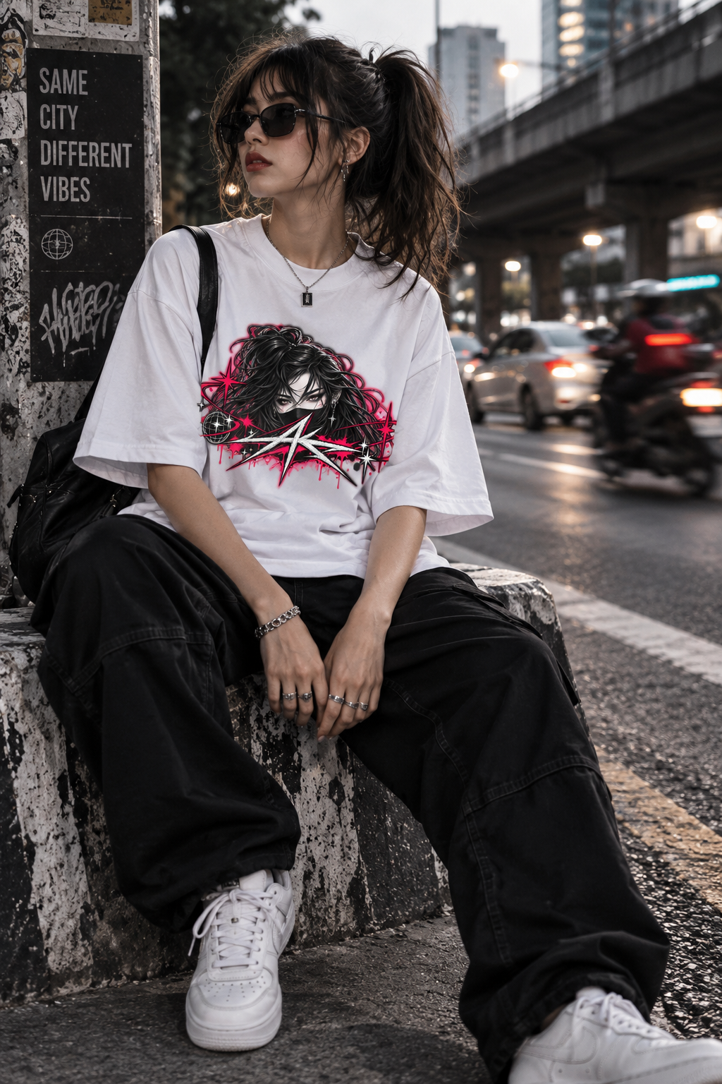 NOT FOR EVERYONE — Anime Grunge Oversized T-Shirt